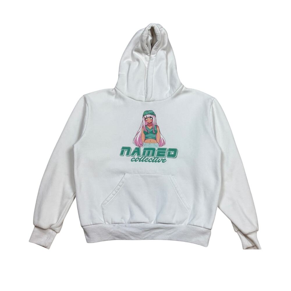 Named Collective Anime Girl Hoodie Men's Small Streetwear